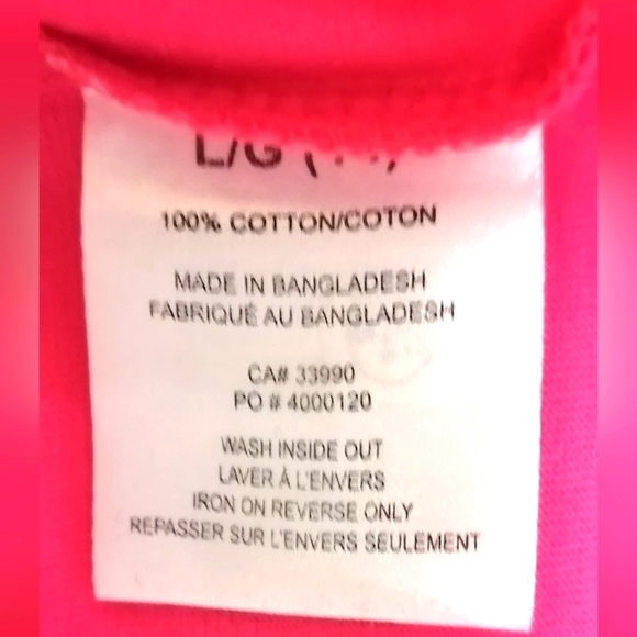 🔥SALE🔥 Supergirl DC Comics Sparkly Pink Girl's T-shirt NWT SZ L (14) & XL (16) - Picture 5 of 6